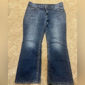 Silver Suki Surplus Flap Size 16/L30 BootCut